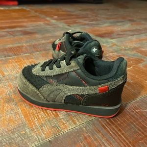 Puma Airplane Retro Wide Slip-On Tennis Shoes Sneakers Toddler Boys